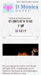 Mobile Screenshot of hoteldemonica.com